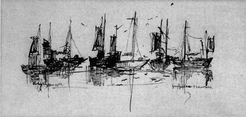 IJmuiden trawlers